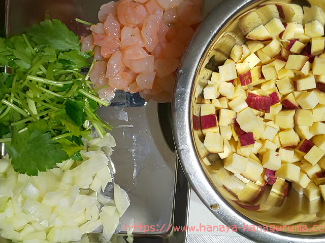 クックルンのさつまいものかき揚げ丼のレシピ・作り方